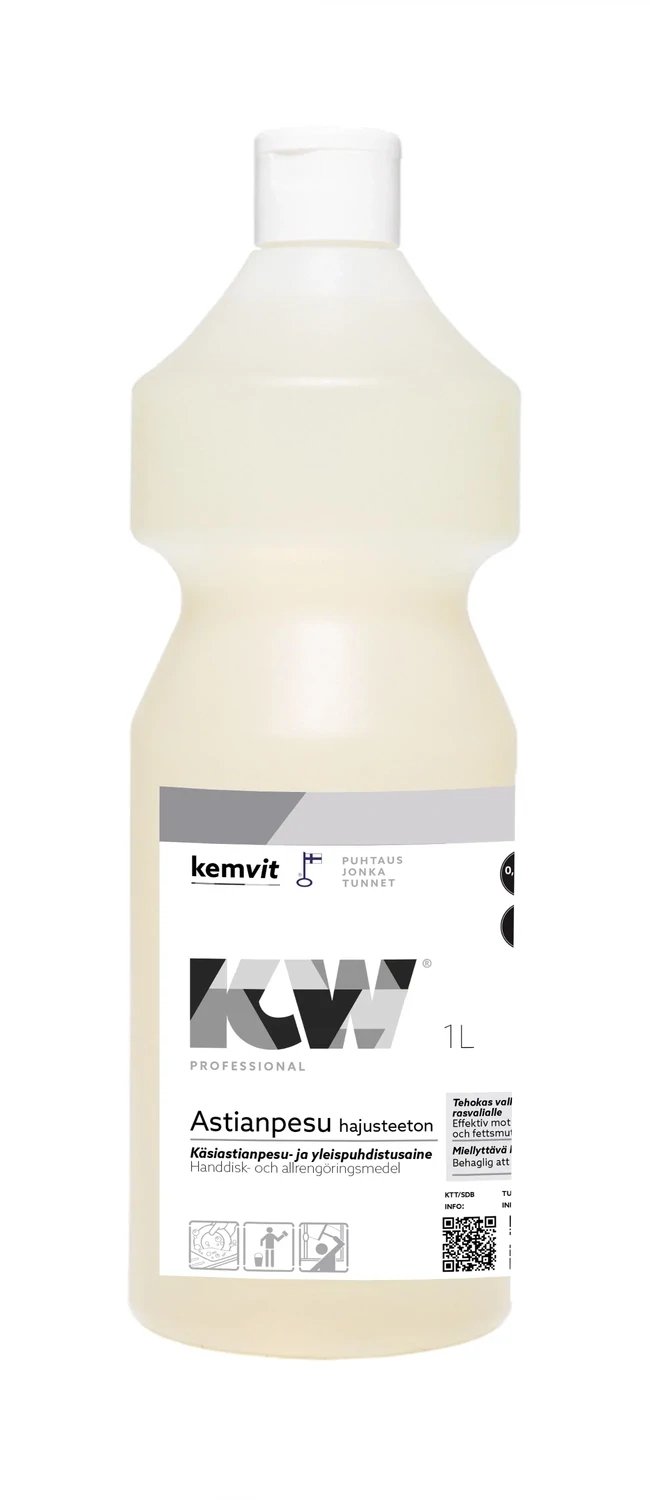 KW ASTIANPESU Hajusteeton 1L