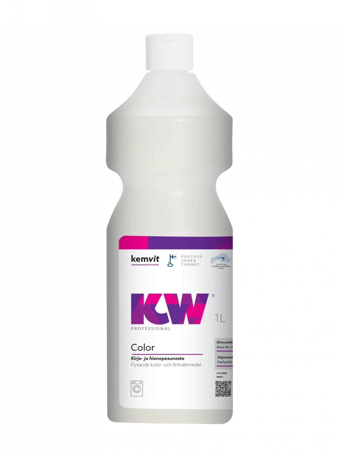 KW COLOR Kirjo- ja hienopesuneste 1L KW COLOR Kirjo- ja hienopesuneste 1L