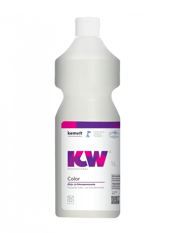 KW COLOR Kirjo- ja hienopesuneste 1L KW COLOR Kirjo- ja hienopesuneste 1L