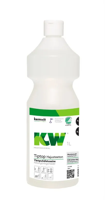 KW TIPTOP Hajusteeton 1L KW TIPTOP Hajusteeton 1L