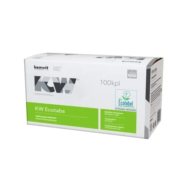 KW Ecotabs, Konetiskitabletti KW Ecotabs, Konetiskitabletti