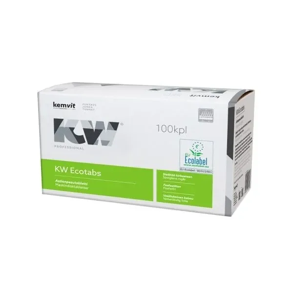 KW Ecotabs, Konetiskitabletti KW Ecotabs, Konetiskitabletti