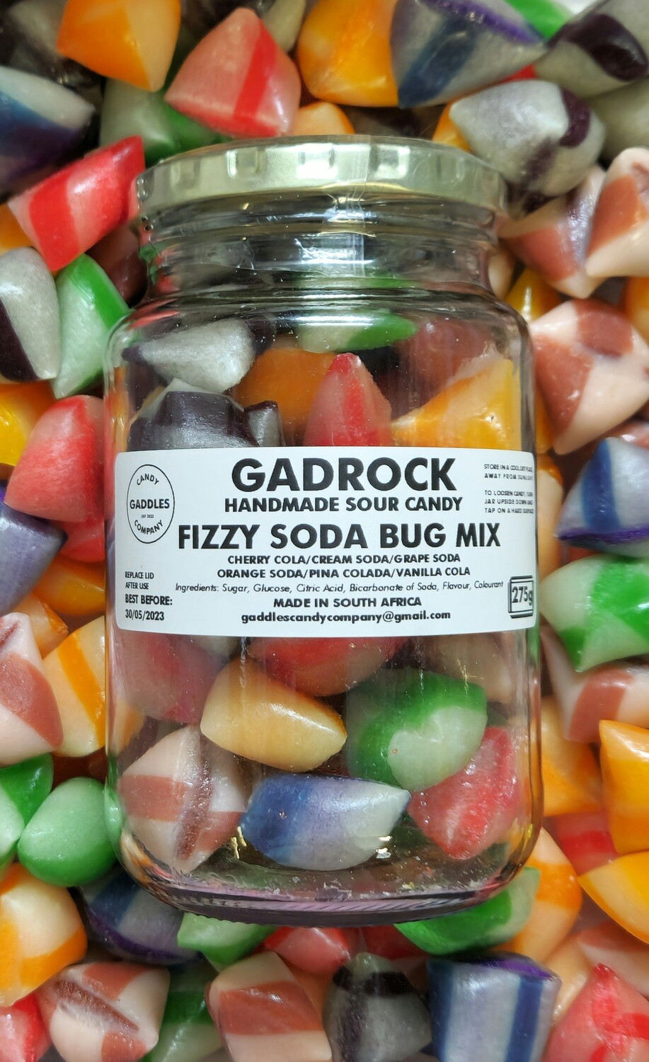 Fizzy Soda Bug Mix 275g
