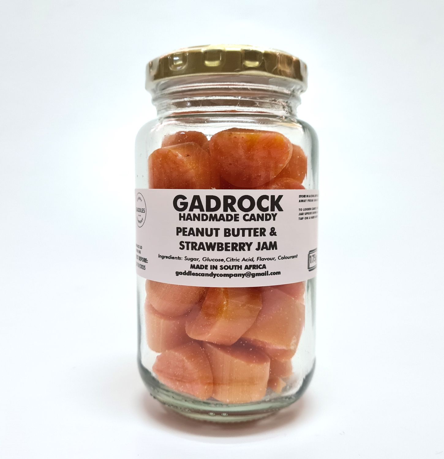 Peanut Butter &amp; Strawberry Jam 75g