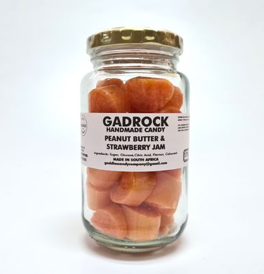 Peanut Butter &amp; Strawberry Jam 75g