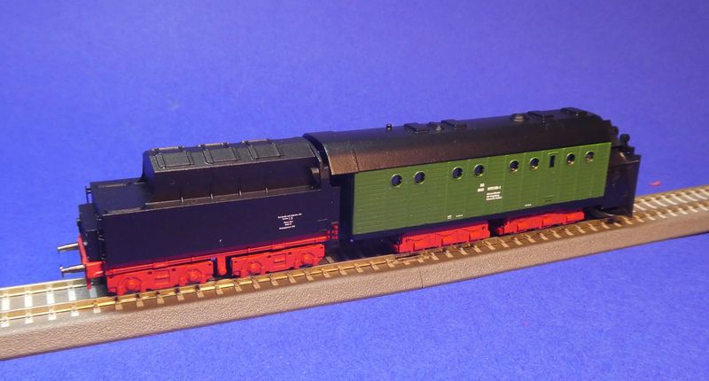 Henschel-Dampfschneeschleuder mit Tender, DR, Staßfurt