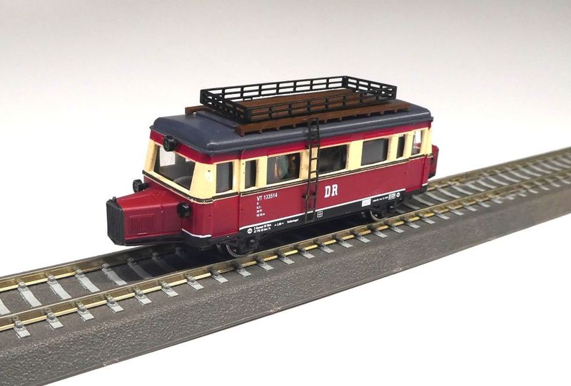 VT 133, DR, Ep. III, Wismarer Schienenbus "Schweineschnäutzchen"