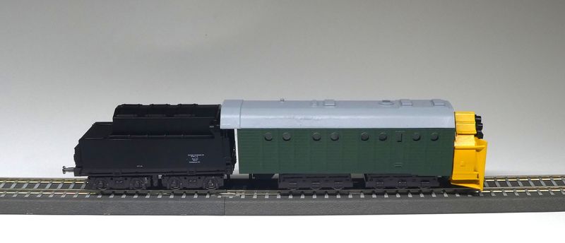 Neuheit I/ 2026: 6achs. Henschel-Dampfschneeschleuder mit Tender, DB, Ep. III- IV, BD Köln, BW Wuppertal