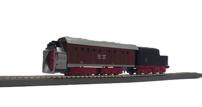 Neuheit 2026: 6achs. Henschel-Dampfschneeschleuder mit Tender, Dresden, DRG