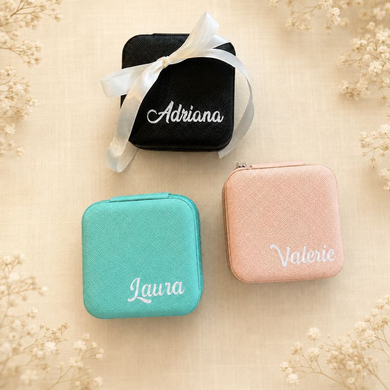 Mini boîte à bijoux personnalisable