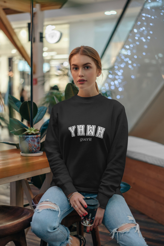 Sweat-shirt Mixte - YHWH guérit