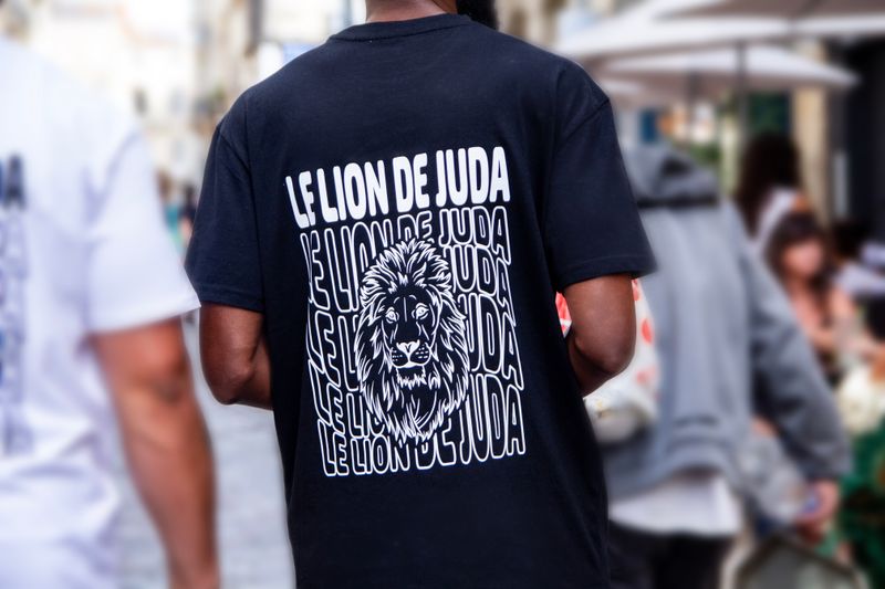 T-Shirt Oversize - Le Lion de Juda