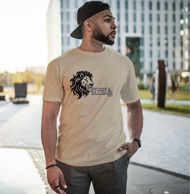 T-Shirt Homme - Force et Courage - Es 41.10