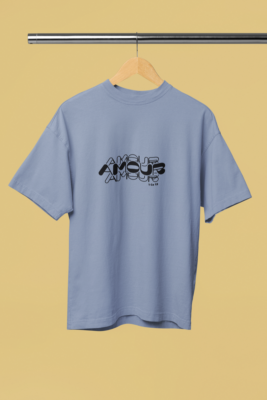 T-shirt Oversize - Amour - Face