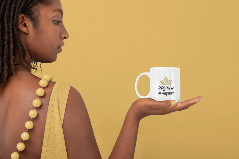 Mug chrétien - Héritière du Royaume - Gal 4.7