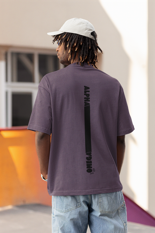 T-Shirt Oversize - Alpha Oméga - Ap 21.6