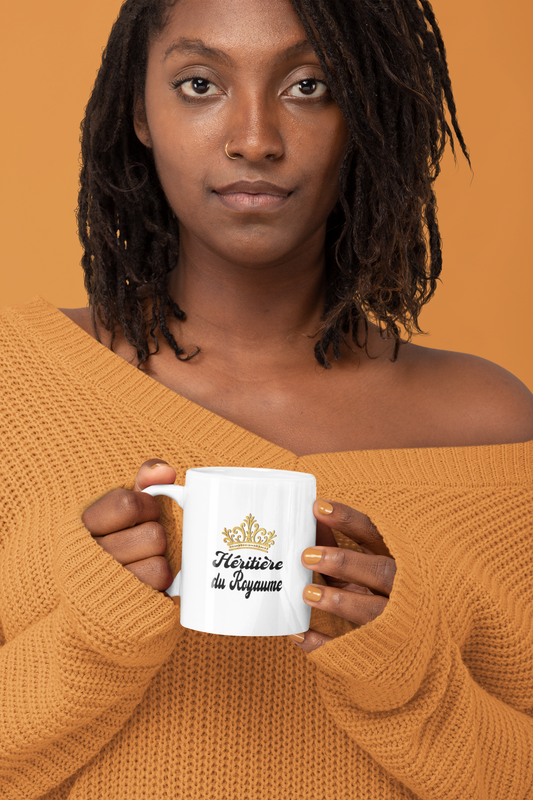 Mug chrétien - Héritière du Royaume - Gal 4.7