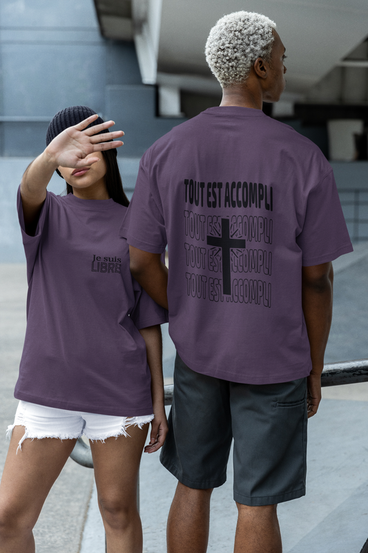 T-Shirt Oversize - Tout est accompli - Es 53.5
