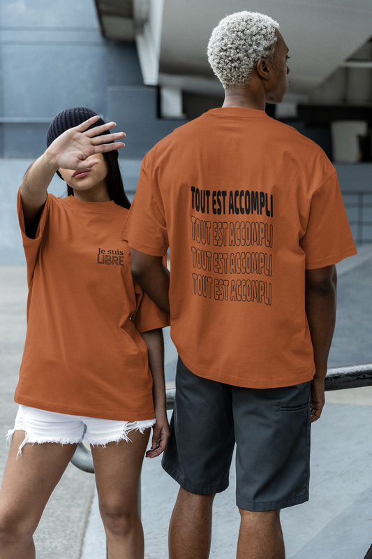 T-Shirt Oversize - Tout est accompli - Es 53.5