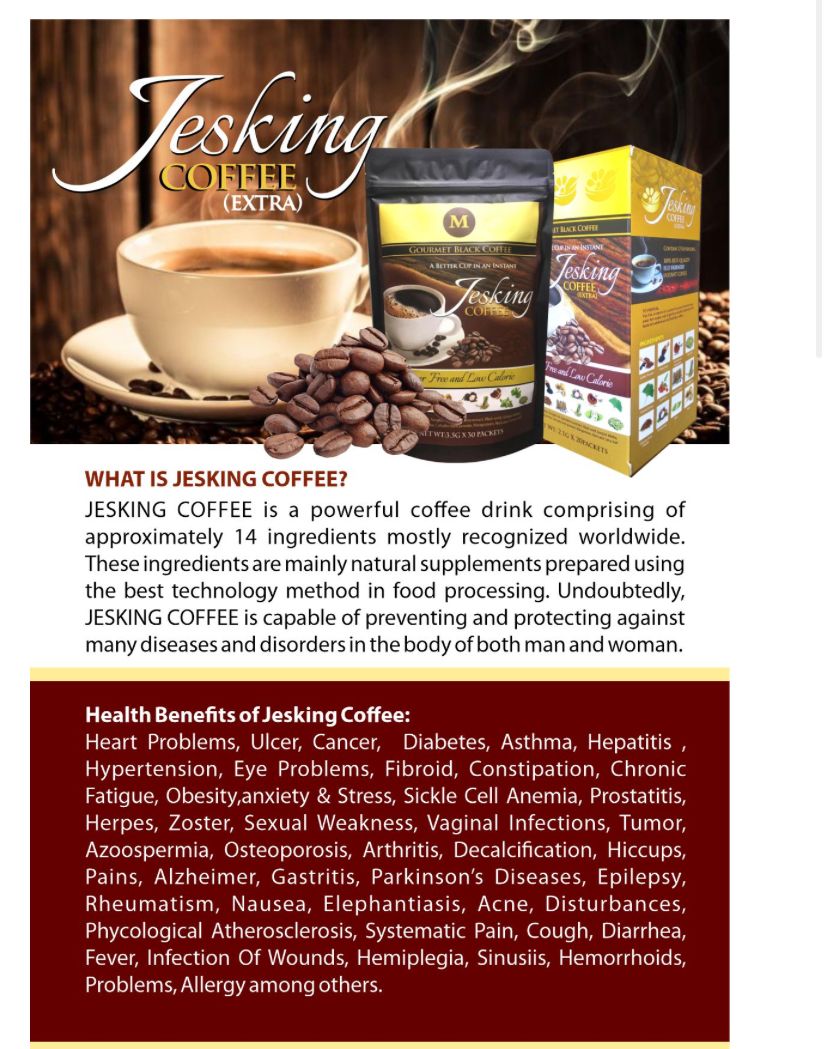 JESKING COFFEE – General Wellness