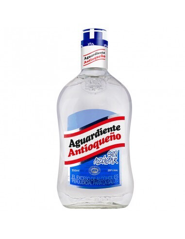 Aguardiente Antioqueño tapa Azul