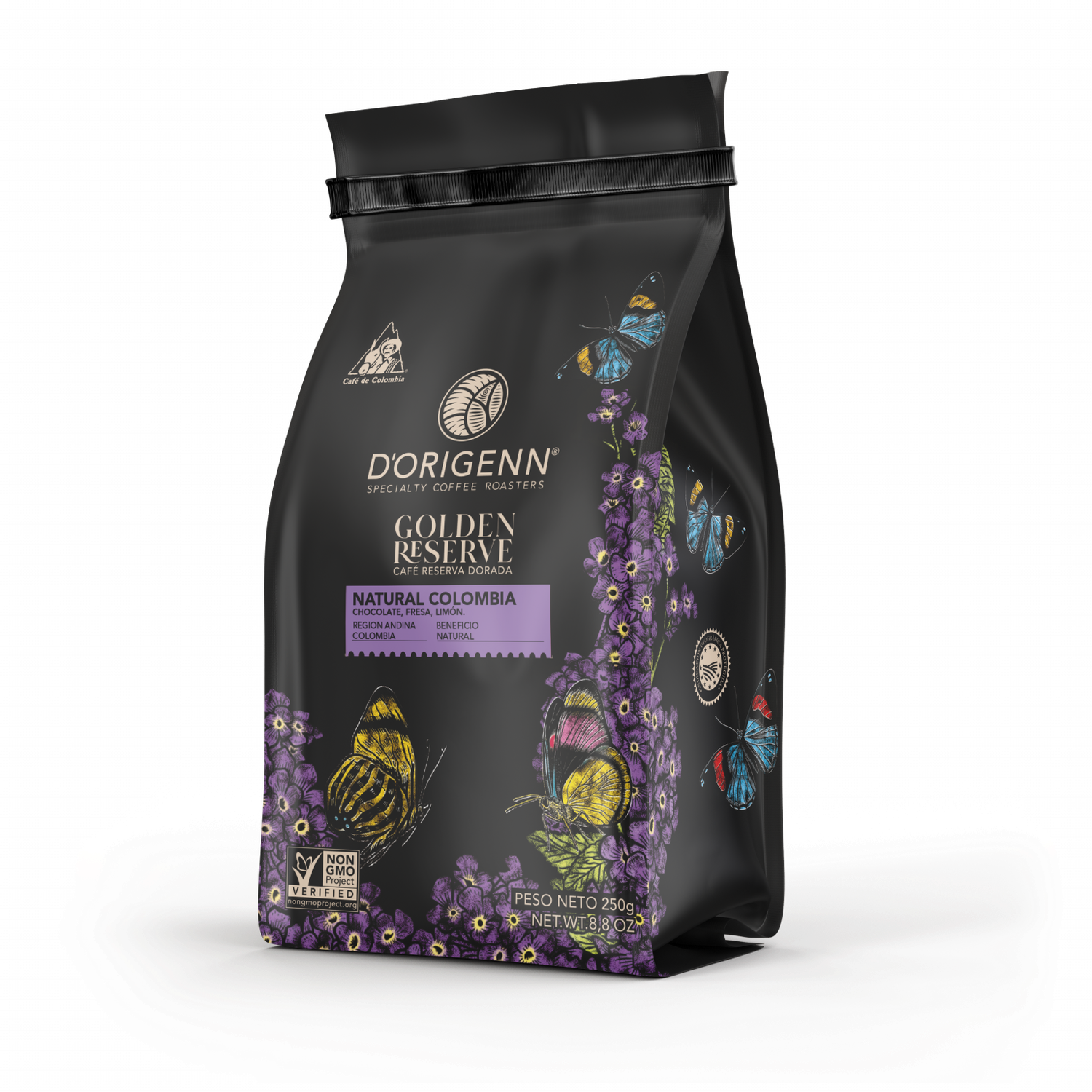 Café D’Origenn Golden Reserva Natural Colombia