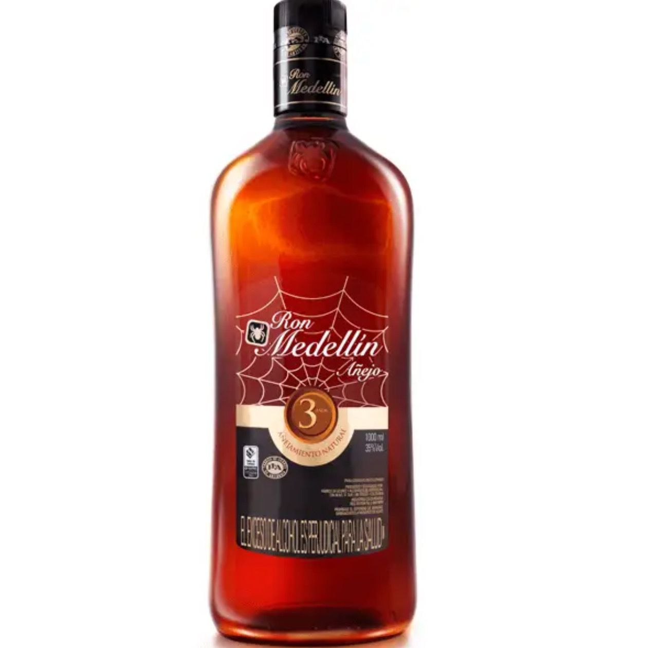 Ron de Medellín 3 años 1L