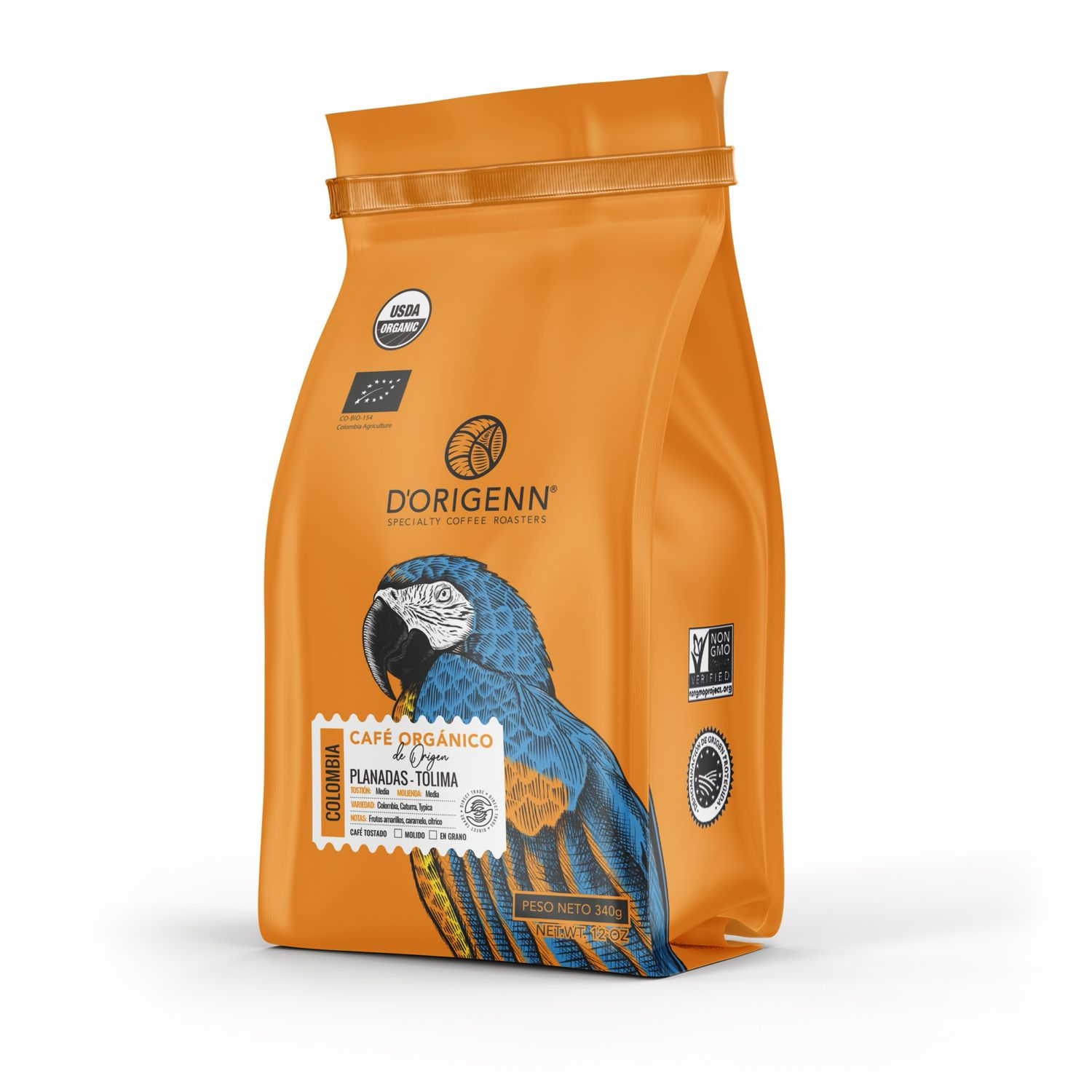 Café D’Origenn Organico de Origen 340gr