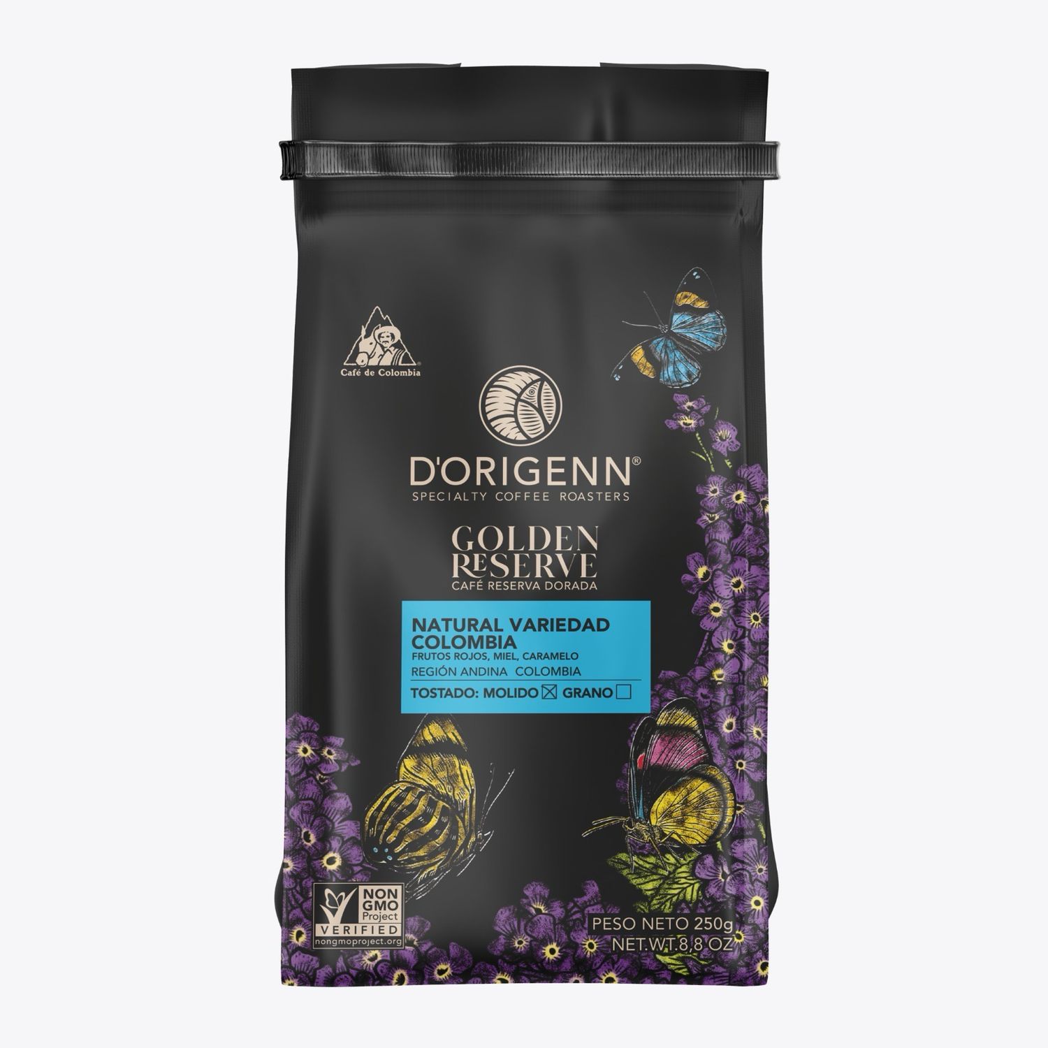 Café D’Origenn Golden Reserva Natural Colombia