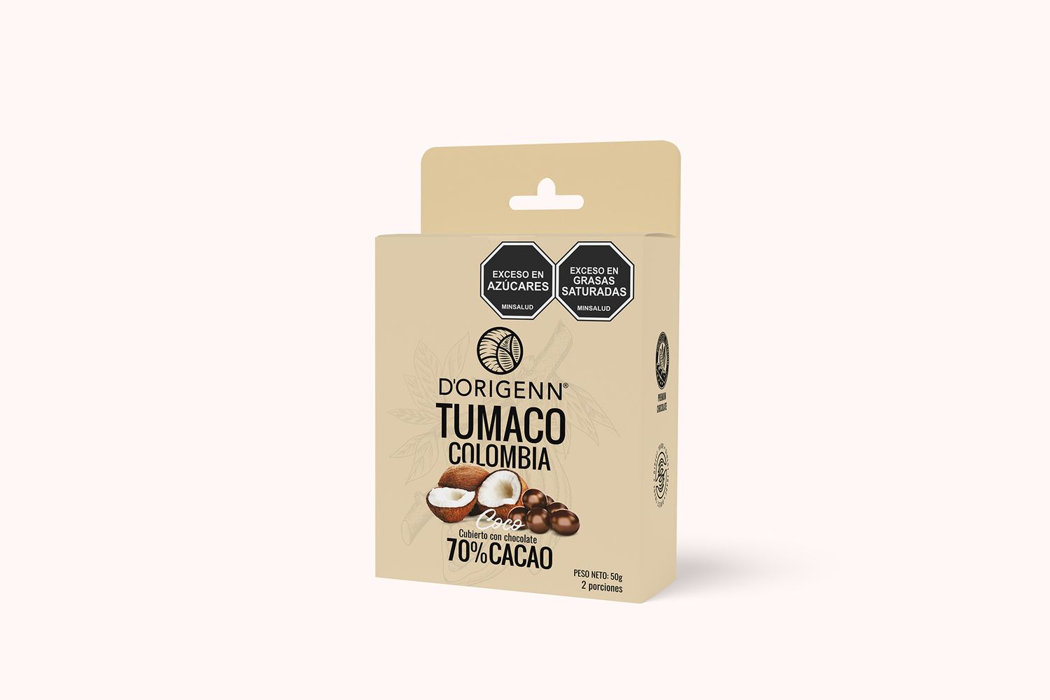 D’Origenn Coco 70% cacao