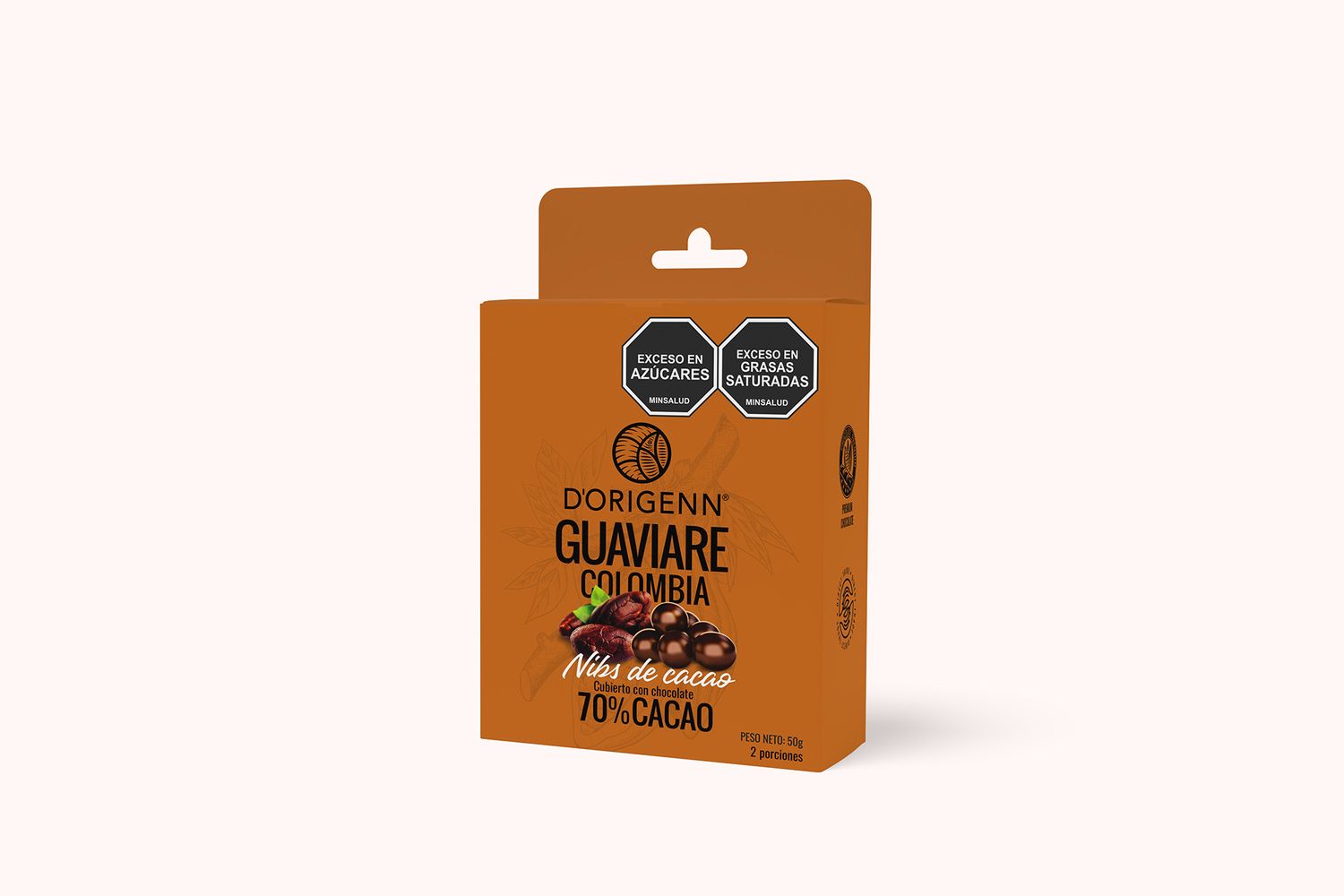 D’Origenn Nibs de Cacao 70%