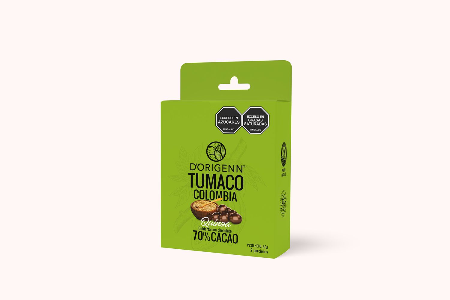 D’Origenn Quinoa 70% cacao