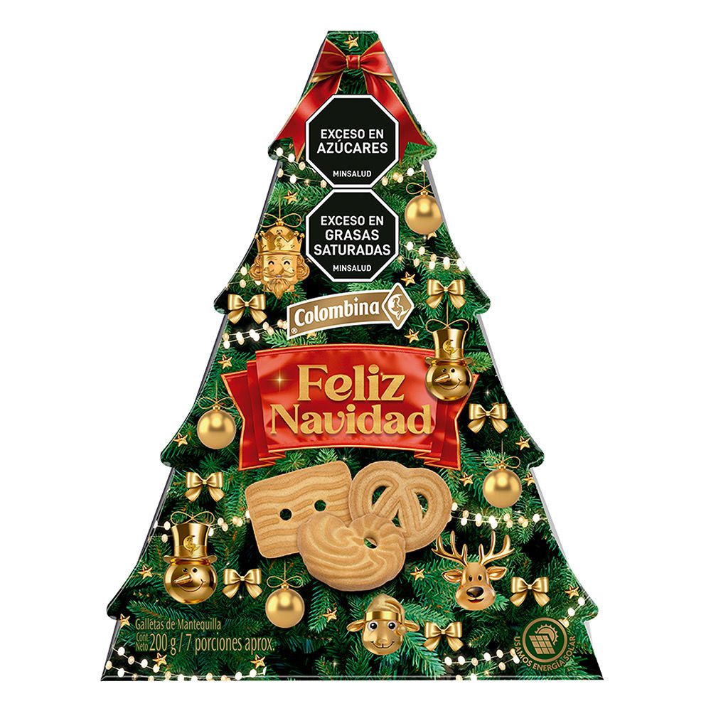 Colombina Navidad Arbol 200gr