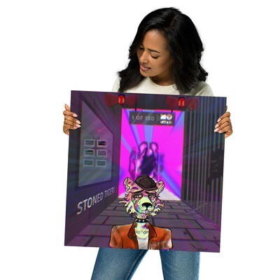 Exclusive: Stoned Tigers Print