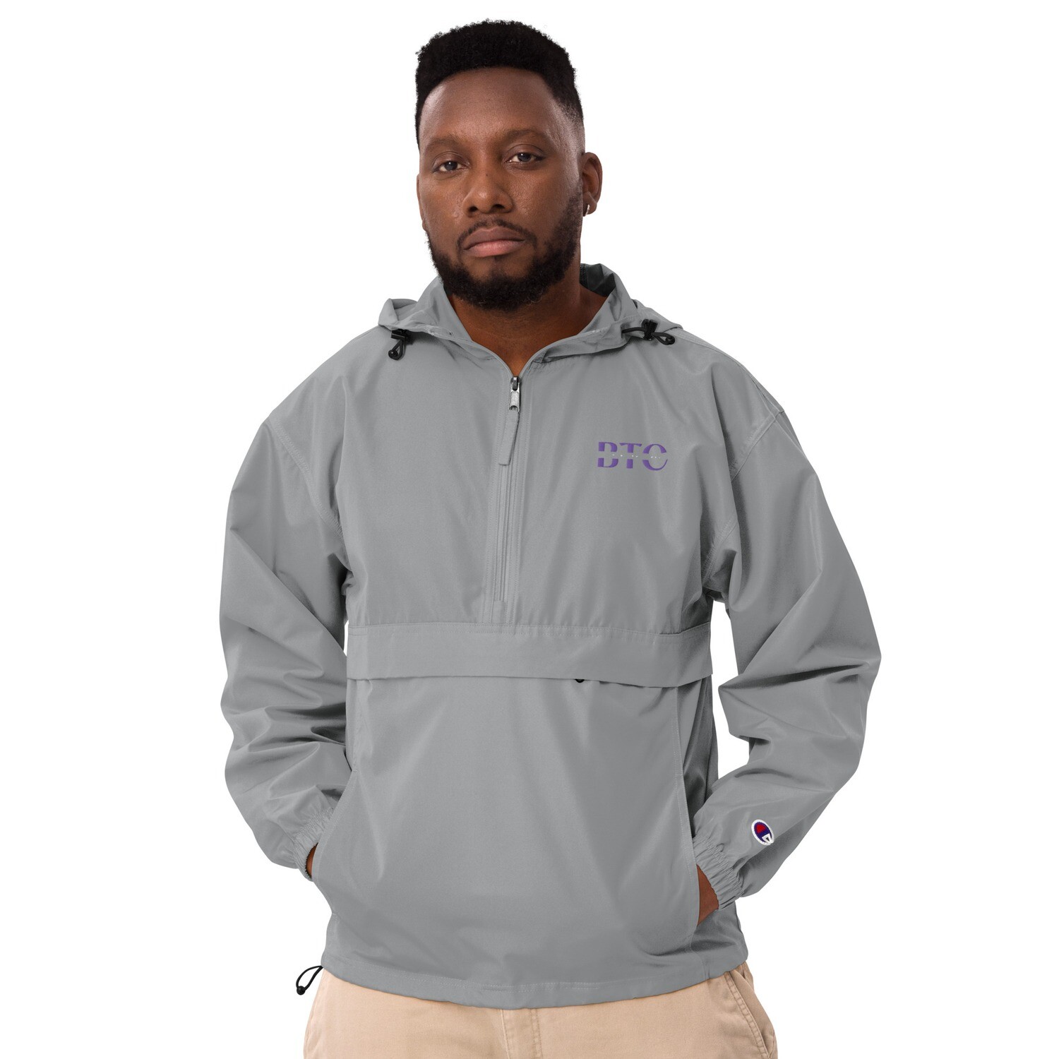 BTC Embroidered Champion Packable Jacket