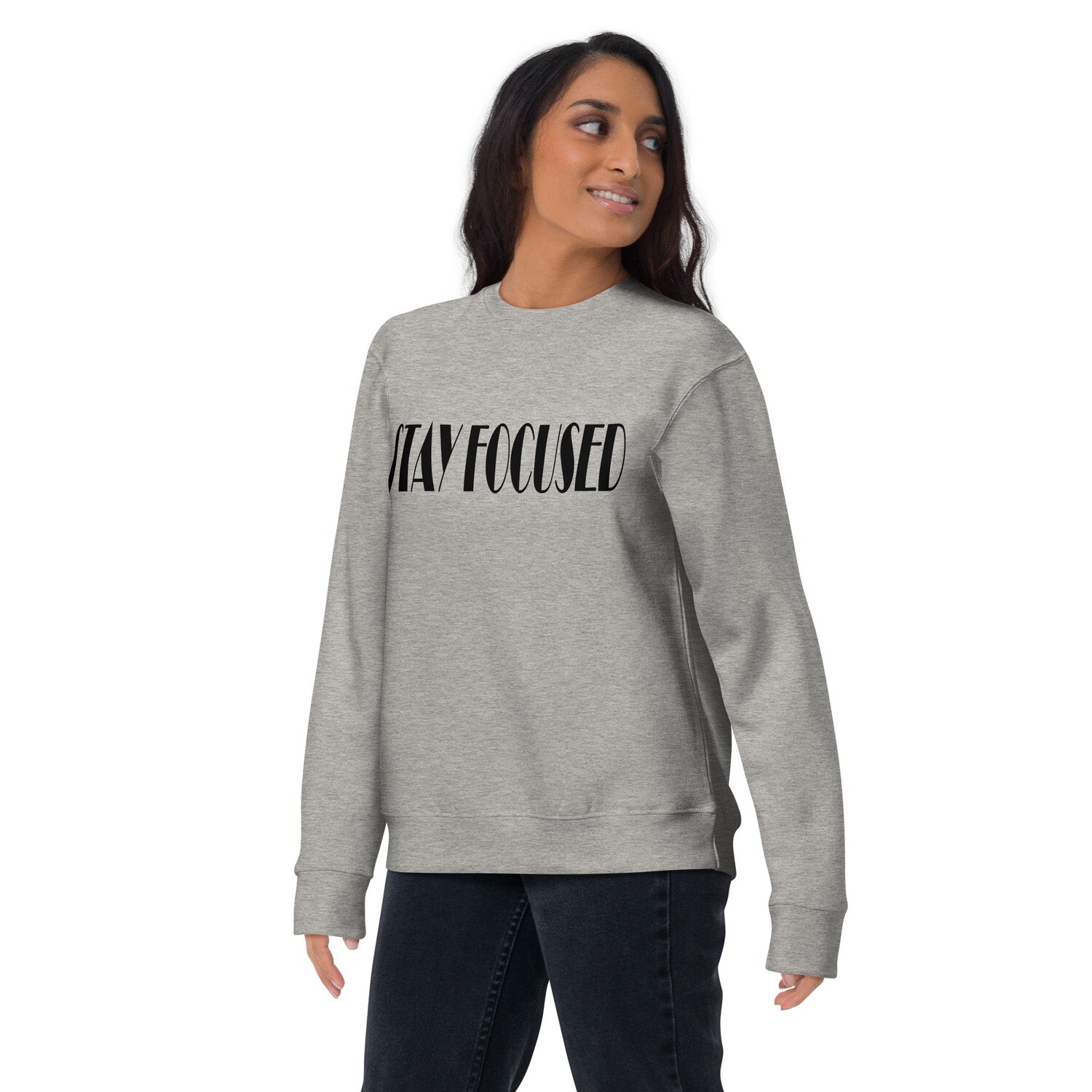 Stay Focused BTC Unisex Premium Sweatshirt