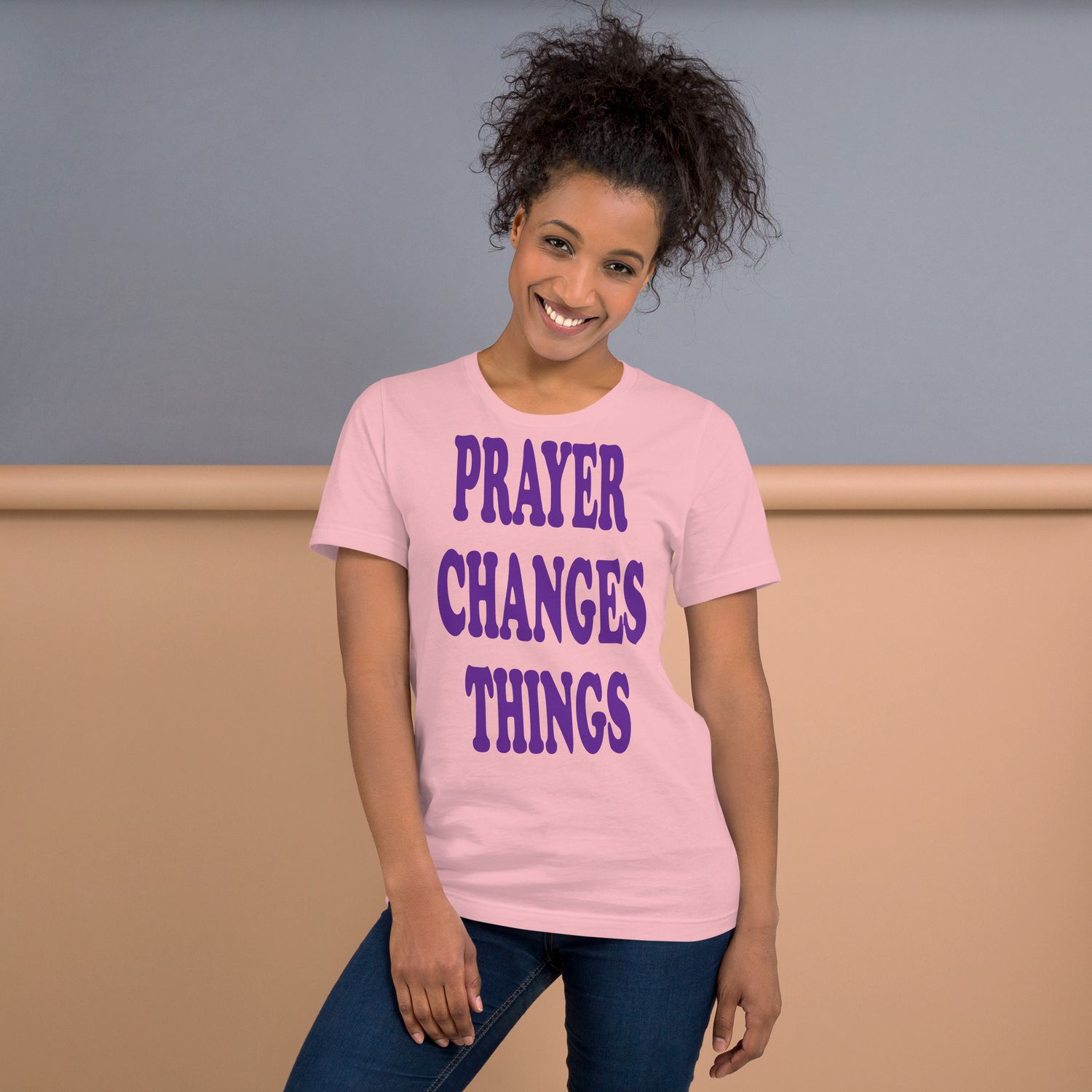 Prayer Changes Things Unisex t-shirt