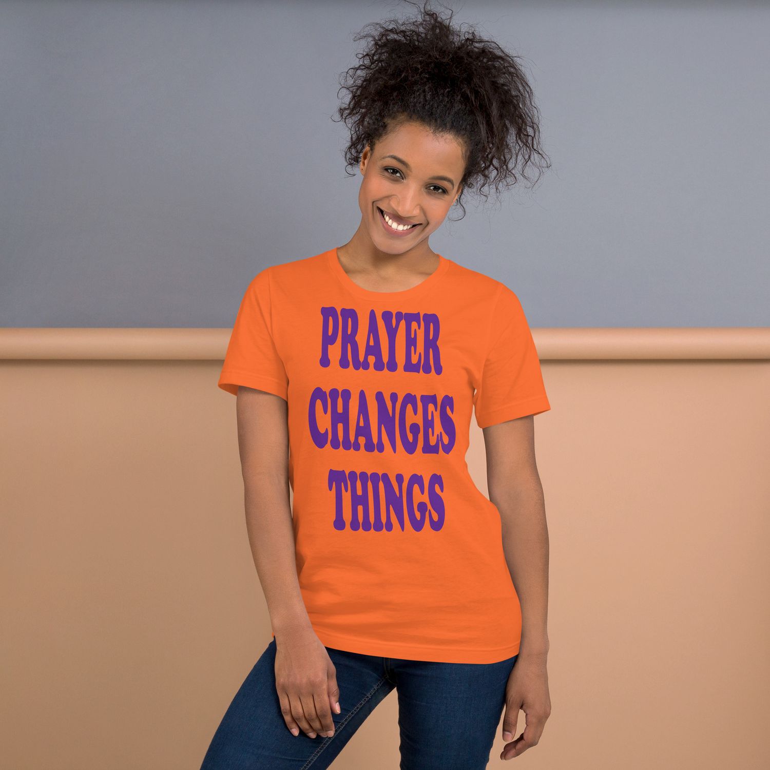Prayer Changes Things Unisex t-shirt