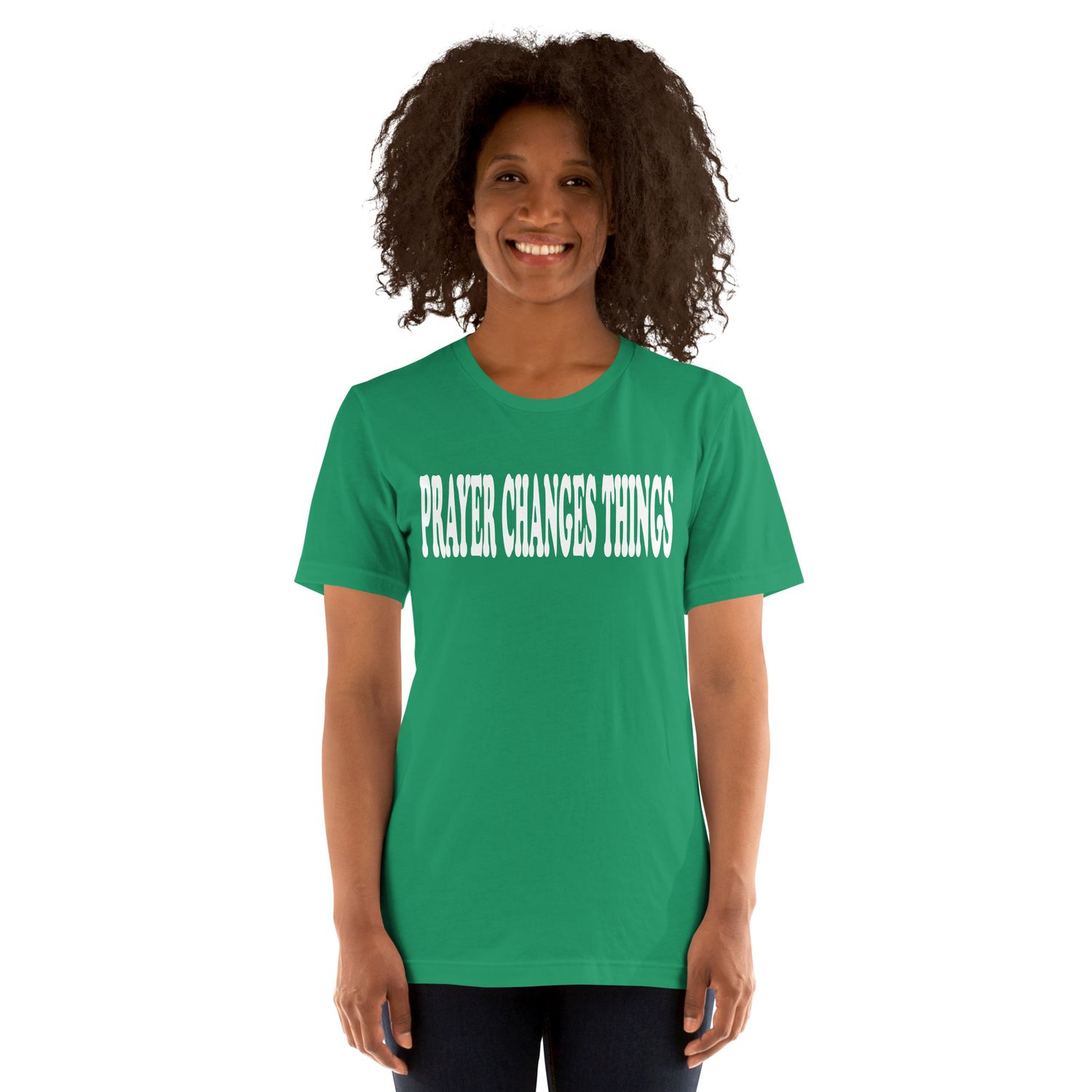 Prayer Changes things wht Unisex t-shirt
