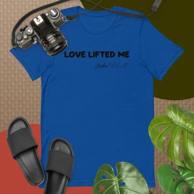  Love Lifted Me Unisex t-shirt