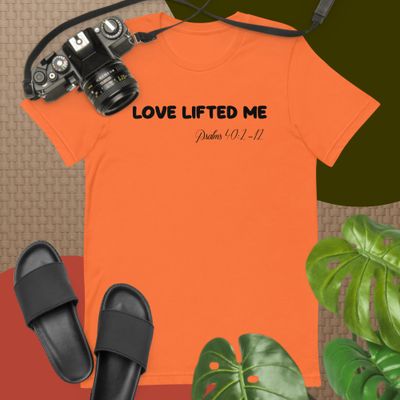  Love Lifted Me Unisex t-shirt
