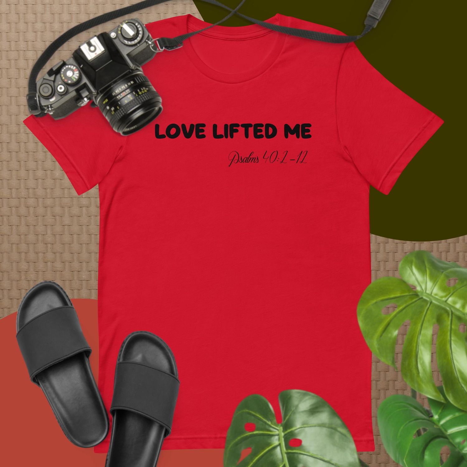  Love Lifted Me Unisex t-shirt