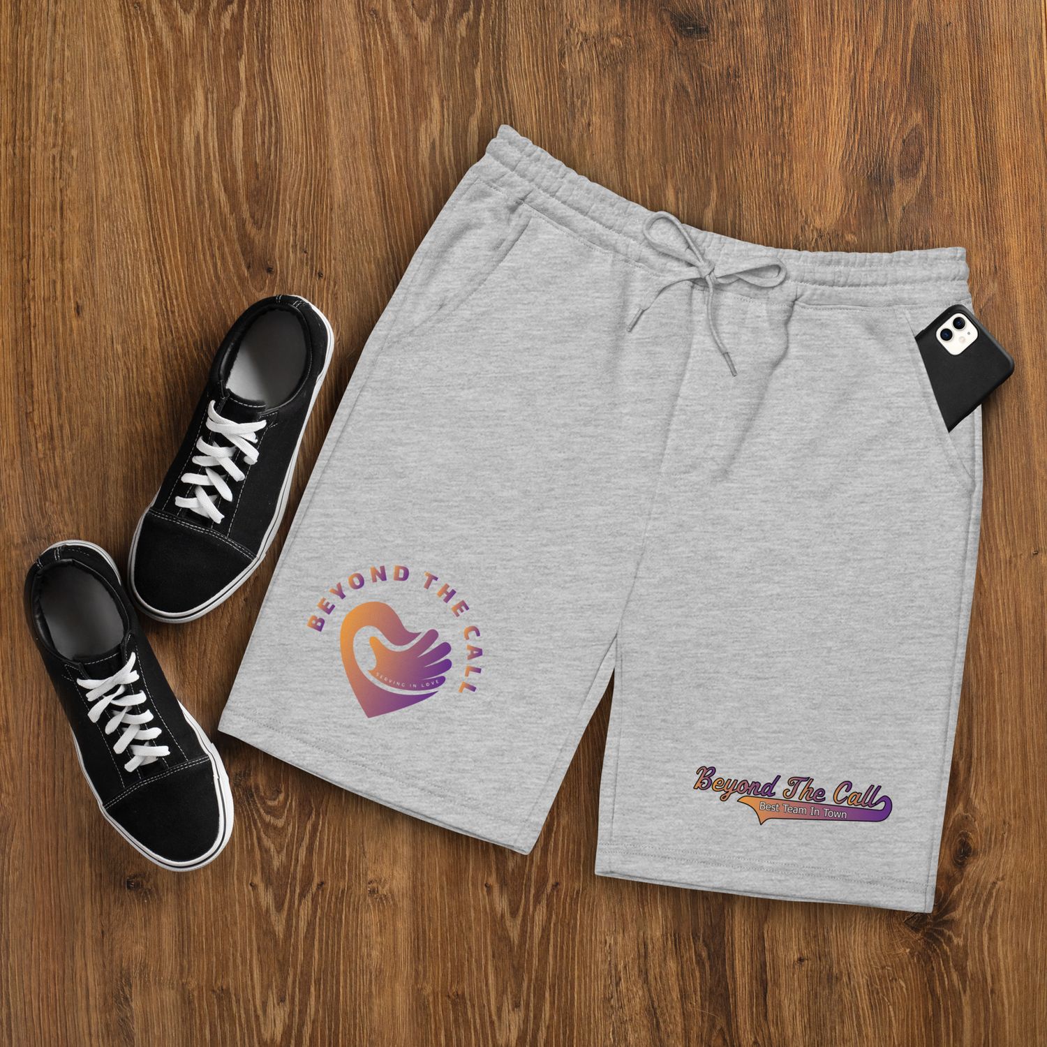 Men&#39;s fleece shorts