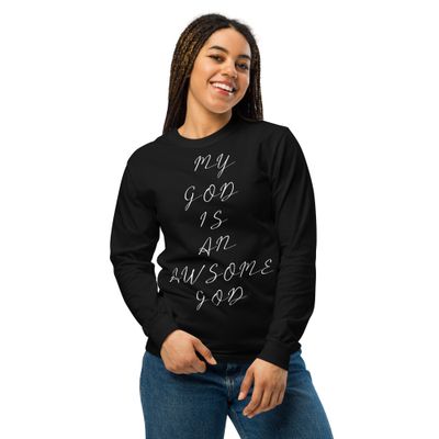 Garment-dyed heavyweight long-sleeve shirt