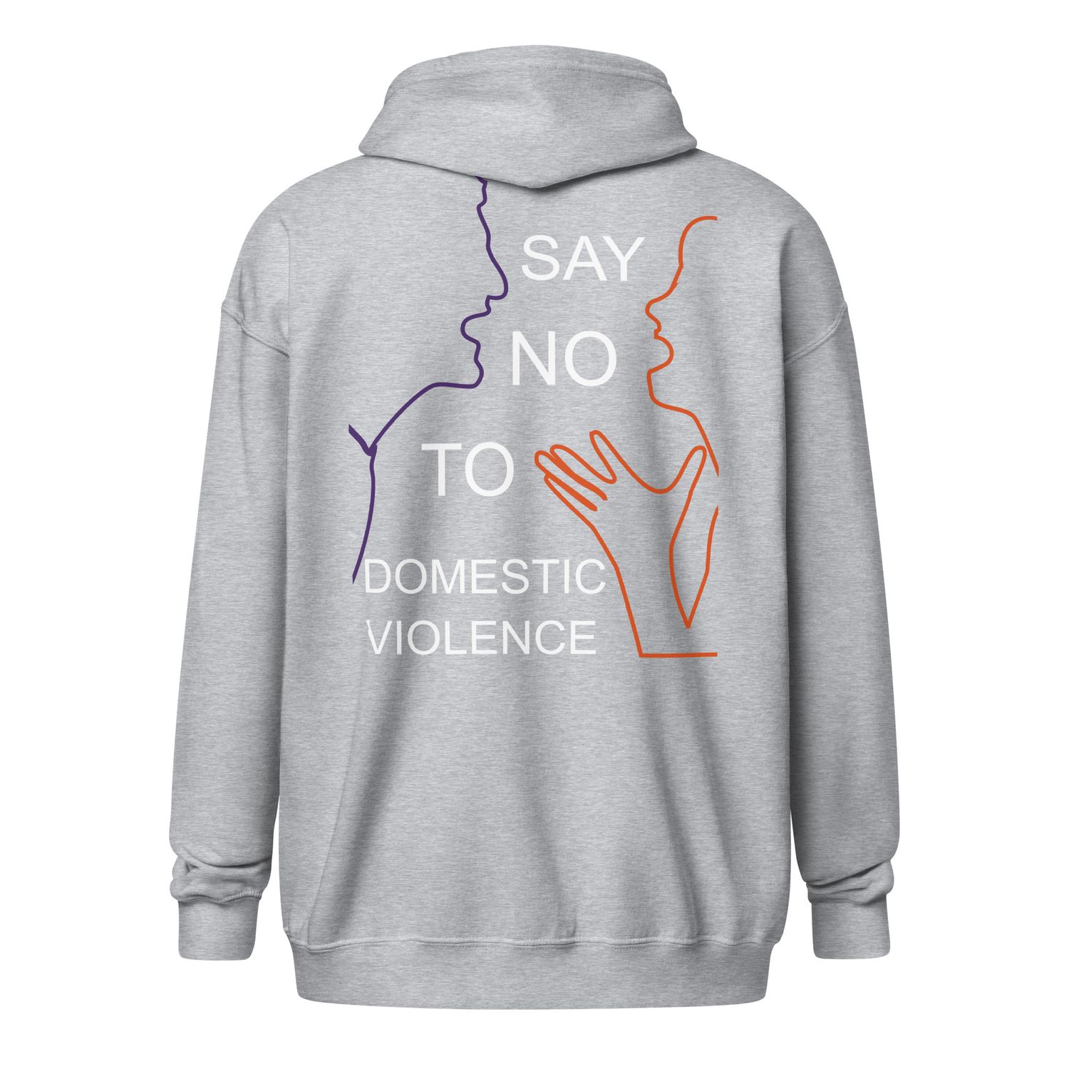 Unisex heavy blend zip hoodie