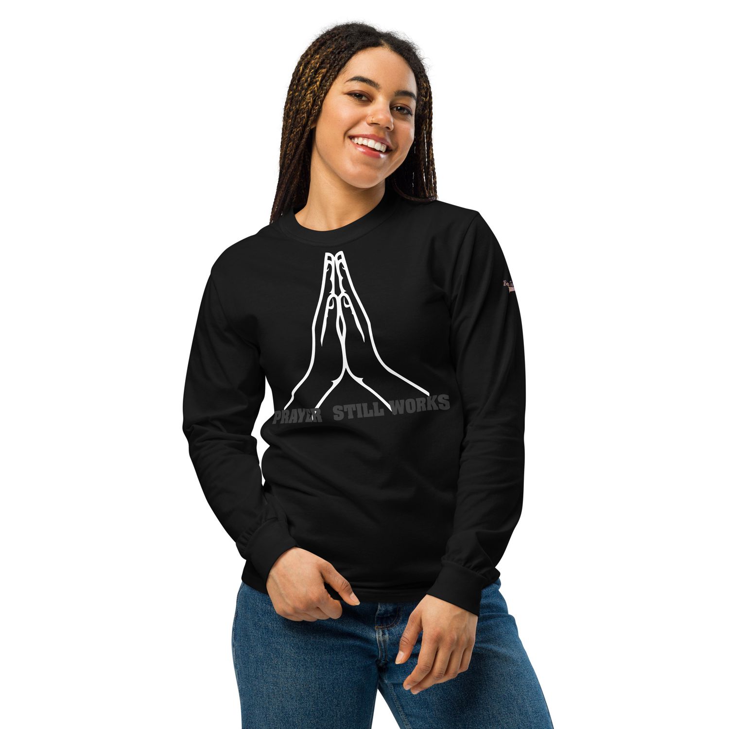 Prayer Works BTC Garment-dyed heavyweight long-sleeve shirt