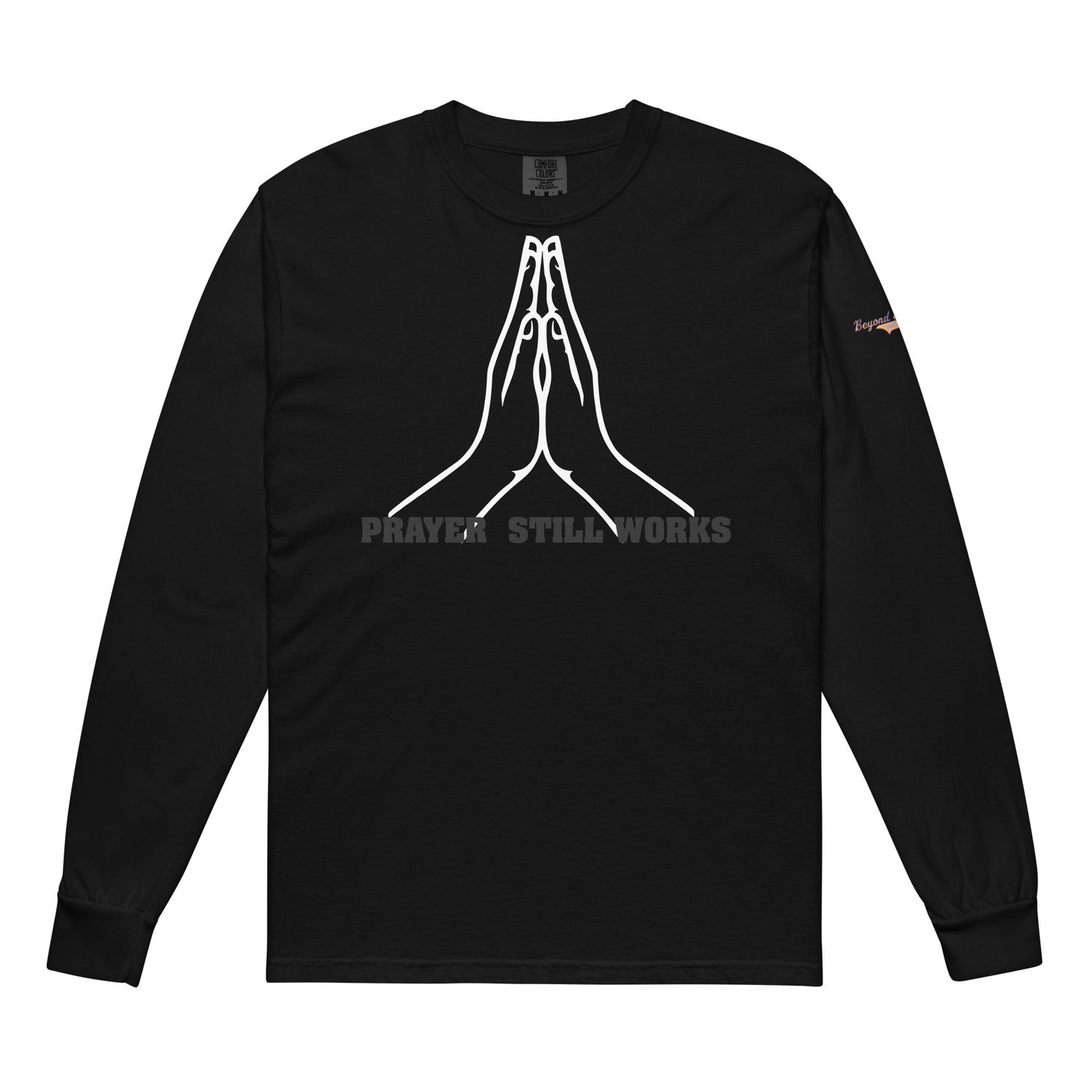 Prayer Works BTC Garment-dyed heavyweight long-sleeve shirt