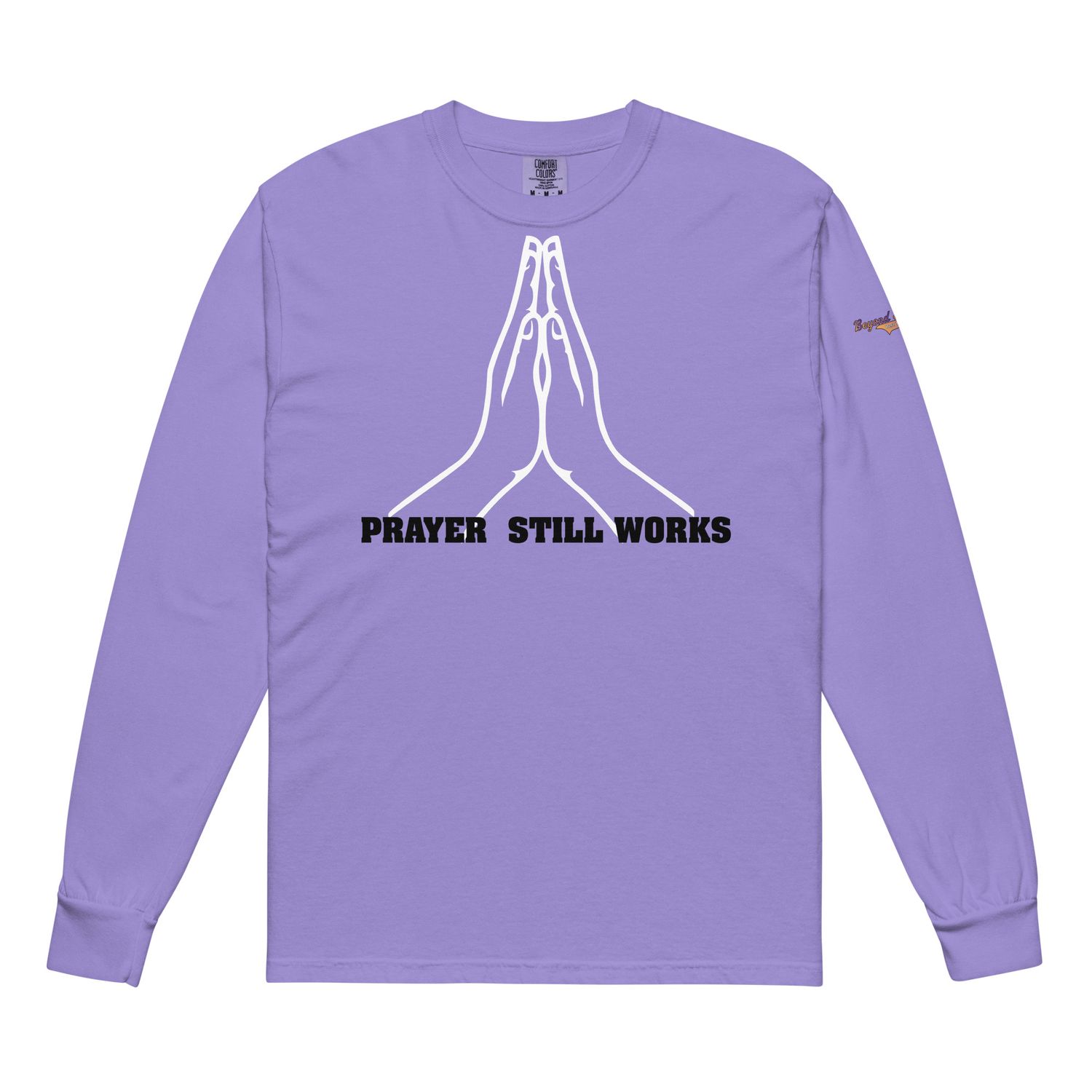 Prayer Works BTC Garment-dyed heavyweight long-sleeve shirt