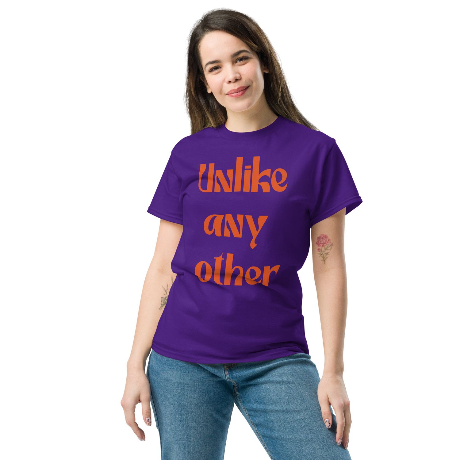 Unlike any other Unisex classic tee BTC
