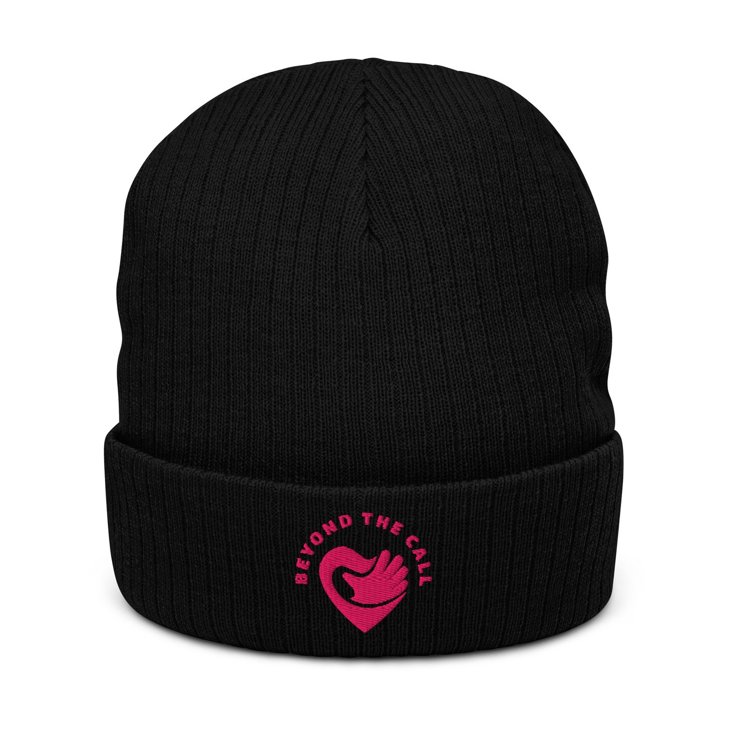 New! Ribbed knit beanie BTC